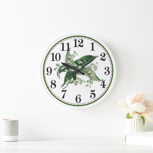 Samantha Lily 2 Große Wanduhr (Zuhause)