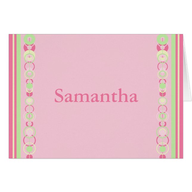Samantha Modern Circles (Vorderseite (Horizontal))