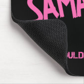 Samantha Sache, die man den Namen nicht verstehen  Mousepad (Ecke)