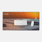 Samantha's Beachy Sunset Desk Pad Schreibtischunterlage (Tastatur & Maus)