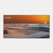 Samantha's Beachy Sunset Desk Pad Schreibtischunterlage (Vorderseite)