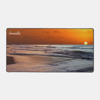 Samantha's Beachy Sunset Desk Pad Schreibtischunterlage