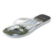 Sámara Strand-Erwachsener drehen Reinfälle um Badesandalen (Schrägansicht)