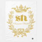 #SamaraHadidFleeceBlanket Fleecedecke (Vorderseite)