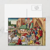 Samaria unter Belagerung Postkarte (Vorne/Hinten)