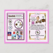 Samarinda Wizard - Samarium-Element Postkarte (Vorderseite)