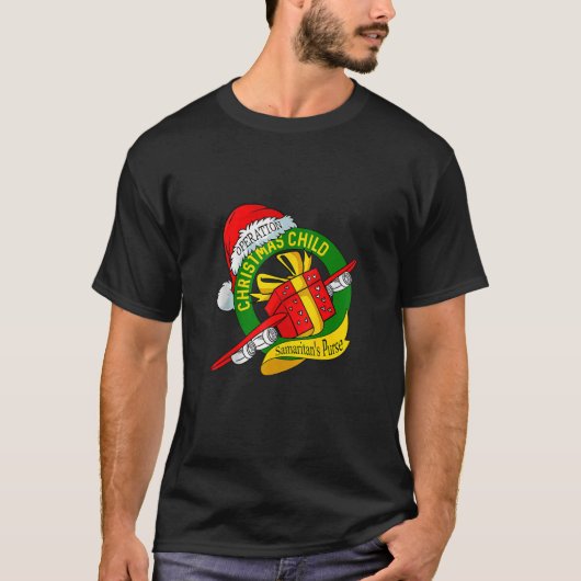 Samaritans Puroperation Weihnachtskind Funny T-Shirt (Vorderseite)