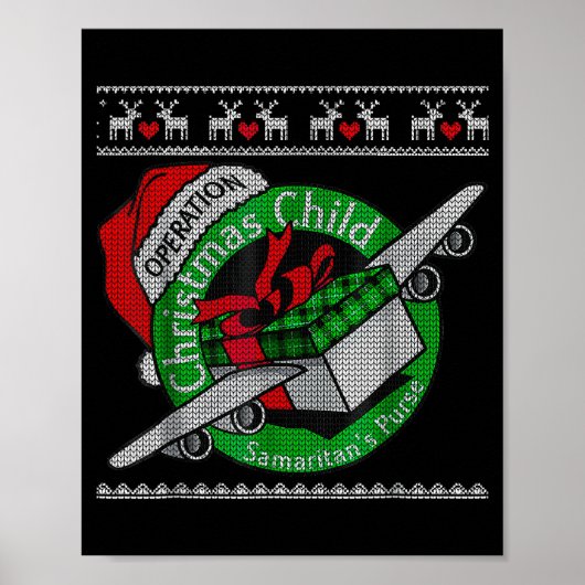 Samaritan's Purse Operation Christmas Child Funny  Poster (Vorne)
