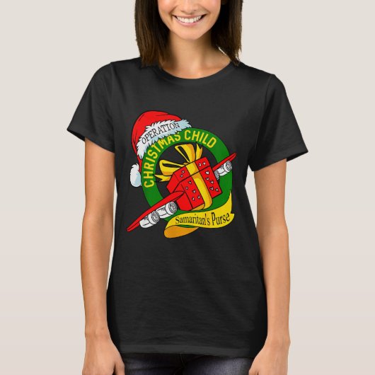 Samaritan's Purse Operation Christmas Child Funny T-Shirt (Vorderseite)