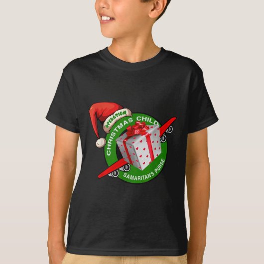 Samaritan's Purse Operation Christmas Child Funny  T-Shirt (Vorderseite)