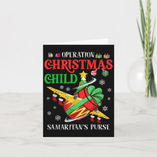 Samaritan's Purse Operation Christmas Child Lustig Karte