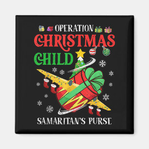 Samaritan's Purse Operation Christmas Child Lustig Magnet