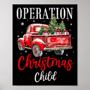 Samaritan's Purse Operation Christmas Child Lustig Poster