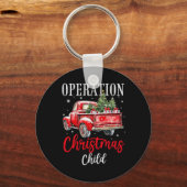 Samaritan's Purse Operation Christmas Child Lustig Schlüsselanhänger (Vorderseite)