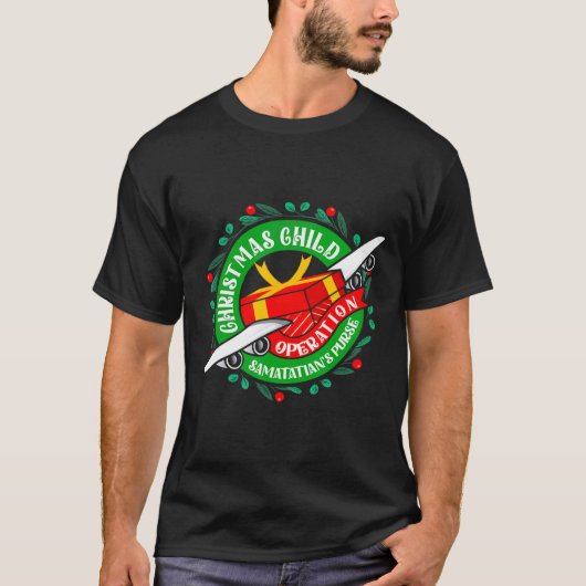 Samaritans Purse Operation Weihnachts-Kindermädche T-Shirt (Vorderseite)