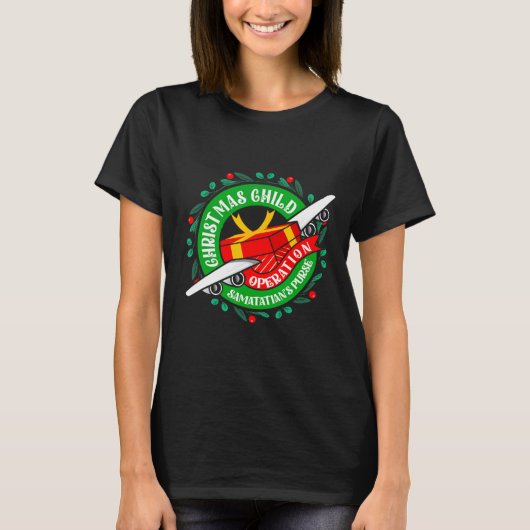 Samaritans Purse Operation Weihnachts-Kindermädche T-Shirt (Vorderseite)