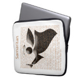 Samariter Laptopschutzhülle (Vorderseite Links)