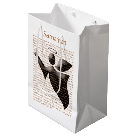 Samariter Mittlere Geschenktüte (Vorderseite Schrägansicht)