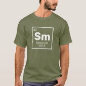 Samarium/Periodische Tabelle - Sm-Element-T - Shir T-Shirt (Vorderseite)