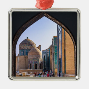 Samarkand, Usbekistan - Nekropolis von Shah-i-Zind Ornament Aus Metall