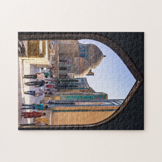 Samarkand, Usbekistan - Nekropolis von Shah-i-Zind Puzzle (Horizontal)