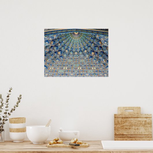 Samarkand, Usbekistan Poster (Küche)