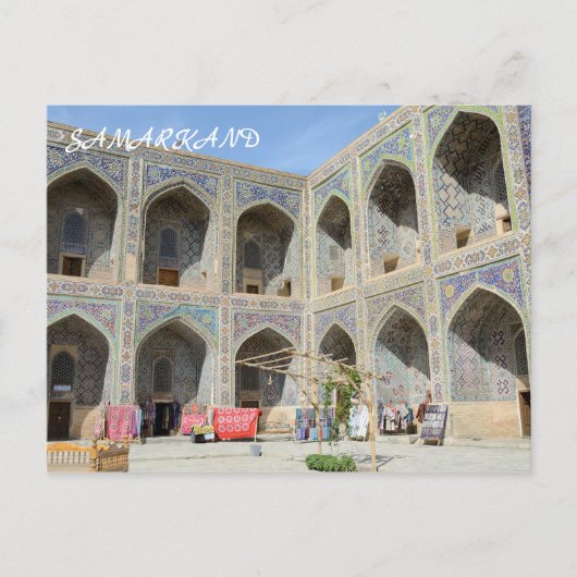 Samarkand, Usbekistan Postkarte (Vorderseite)