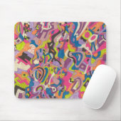 "Samba" Abstrakt Mousepad (Mit Mouse)