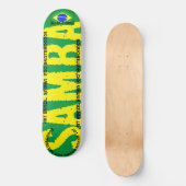 SAMBA BLK CHRIST 8 1/4" Skateboard Deck (Vorderseite)