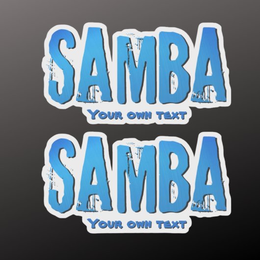 Samba brasileiro do Brasil Aufkleber