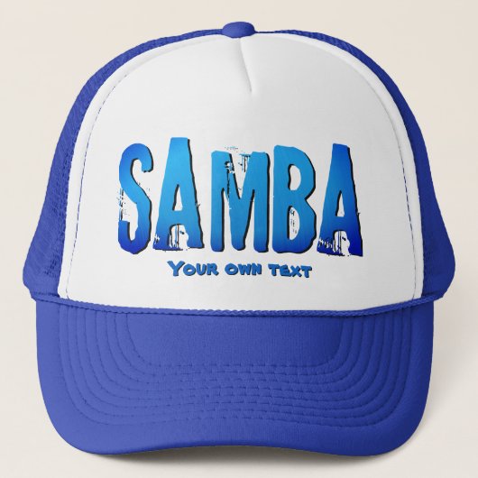 Samba brasileiro do Brasil Dance Music T - Shirt Truckerkappe (Vorderseite)