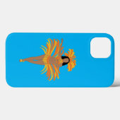 Samba Dancer Blue Phone Case (Rückseite (Horizontal))