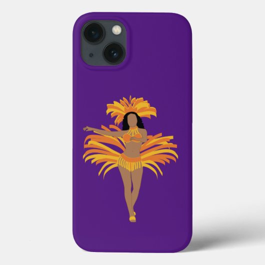 Samba Dancer Lila Fall Case-Mate iPhone Hülle (Rückseite)