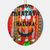 Samba Karnevalfarben Hakuna Matata blings.png Keramikornament (Links)