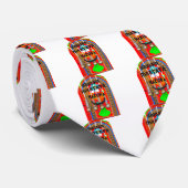 Samba Karnevalfarben Hakuna Matata blings.png Krawatte (Gerollt)