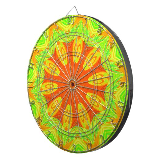 Samba Motif Art Print Dartscheibe (Vorderseite rechts)