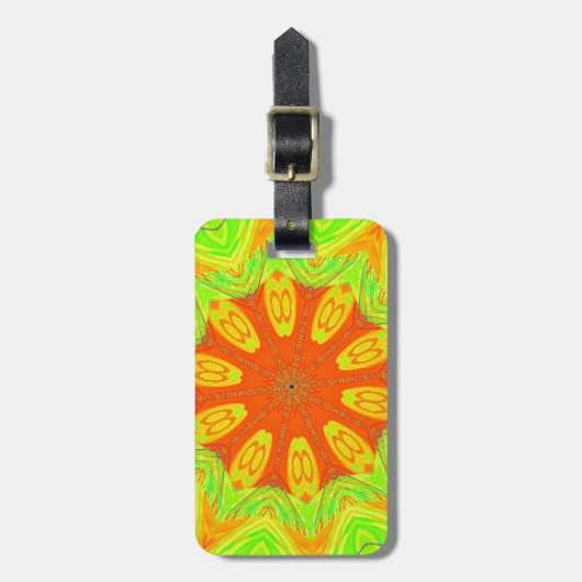 Samba Motif Art Print Gepäckanhänger (Vorderseite vertikal)