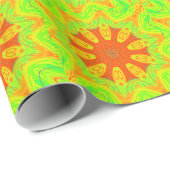 Samba Motif Art Print Geschenkpapier (Rolleneckpunkt)