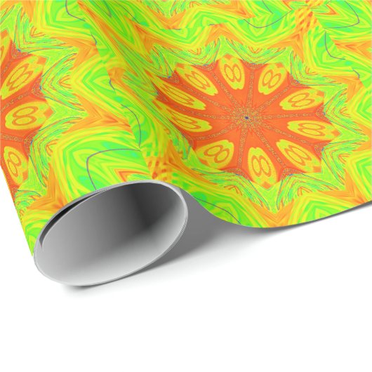 Samba Motif Art Print Geschenkpapier (Rolleneckpunkt)