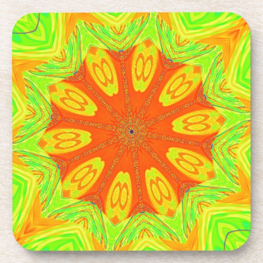 Samba Motif Art Print Getränkeuntersetzer (Vorderseite)