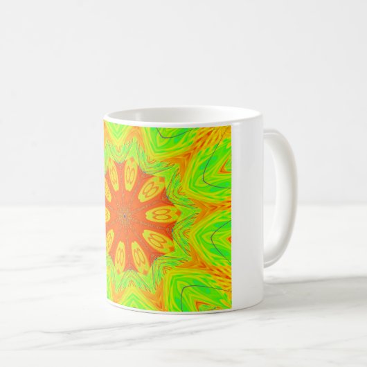 Samba Motif Art Print Kaffeetasse (VorderseiteRechts)