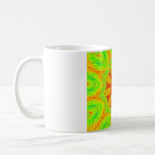 Samba Motif Art Print Kaffeetasse (Links)