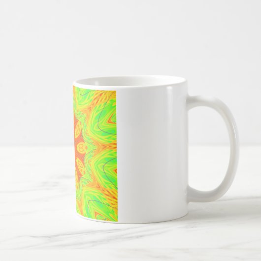 Samba Motif Art Print Kaffeetasse (Rechts)