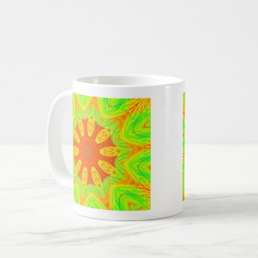 Samba Motif Art Print Kaffeetasse (Vorderseite Links)