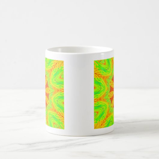 Samba Motif Art Print Kaffeetasse (Mittel)