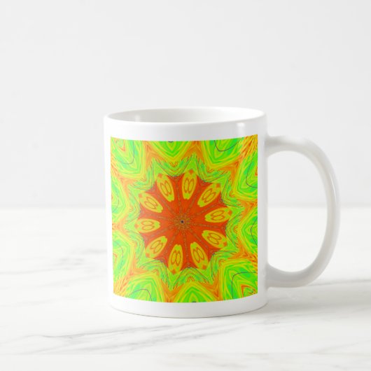 Samba Motif Art Print Kaffeetasse (Rechts)