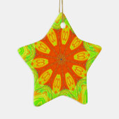 Samba Motif Art Print Keramik Ornament (Rechts)