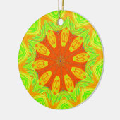 Samba Motif Art Print Keramik Ornament (Links)