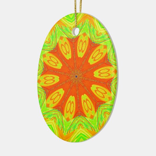 Samba Motif Art Print Keramikornament (Links)