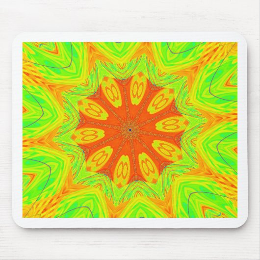 Samba Motif Art Print Mousepad (Vorne)